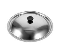 Genérico Tapa de Olla de Acero Inoxidable 23 CM, Cubierta Anti-Salpicaduras para Baterías de Cocina, Tapa para Sartenes y Ollas Domésticas