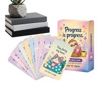 Generico Tarjetas De Afirmaciones Positivas | 48 Piezas Adorables Y Estimulantes Para La Vida De Todos Los Días - Bonita Conciencia Para Niños, Fiestas En Casa, Escuela, Cumpleaños, Meditación