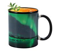 Genérico Taza de café que transforma el color,Tazas de café que cambian el color | Taza de de cerámica reveladora - Cool Tea Magic cambia de, taza reveladora para bebidas calientes, ta