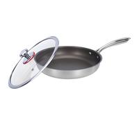 Generico Titanium Pan - Kitchen Cookware - Heat-Resistant Steak Pan For Home Cooks Beginners Busy Families Meal Prep Homeowners Eggs Pancakes Meats Camping RV Trips