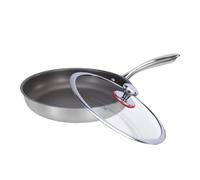 Generico Titanium Pan - Kitchen Cookware - Heat-Resistant Steak Pan For Home Cooks Beginners Busy Families Meal Prep Homeowners Eggs Pancakes Meats Camping RV Trips