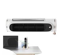 Genérico Tower Desk Fan - Portable Bladeless Quiet Fan, 3 Speed Rechargeable Air Circulator, Personal Desk Tower, Compact | Bedroom Living Room Kitchen Office Summer Outdoor Travel