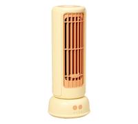 Genérico Tower Fan, Bedroom Oscillating Fan, 3,94 x 3,94 x 10,24 pulgadas, 3 ajustes rápidos, 1200 mAh Battery Capacity, Bladeless Air Circulator for Home, Dorm, Car, Basement, Garage, Living Room