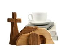 Generico Tumba vacía de madera | Decoraciones de mesa de madera con tema