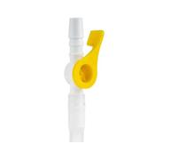 Genérico Válvula bidireccional de catéter flujo cómodo, grifo palanca fácil usar, tubos optimizados for la comodidad orinar, 1/2/5 Uds(1Pcs)
