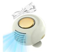 Genérico Ventilador Clip Portátil 360° Ajustable Recargable Sin Aspas | Ventilador Eléctrico Portátil con Pinza Viajes, Camping, Senderismo, Pesca, Playa, Picnic,
