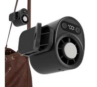 Genérico Ventilador De Pinza - Aparato Silencioso De Verano,Mini Ventilador Con Pinza 100 Velocidades - Para Festivales De Música, Ciclismo, Trayectos, Camping, Golf, Playa, Transporte