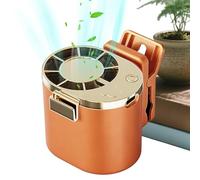 Generico Ventilador De Pinza Electrodoméstico Silencioso Para El | Ventilador portátil recargable con abrazadera para desplazamientos camping playa festivales musicales ciclismo transporte