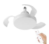 Genérico Ventiladores de Techo con Luces - Lámpara Ventiladora Eléctrica Pequeña - Diseño Retráctil Dispositivo De Natural Para Hogar Dormitorio Cocina