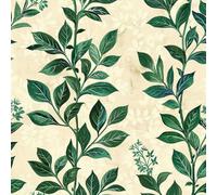 Genérico Vides Hojas Papel Pintado Autoadhesivo Plantas Tropicales 44x300 cm Papel de Pared Removible Impermeable Estilo Vinilo PVC Pegatina es Estante del cajón de la cubierta del rodillo A-101