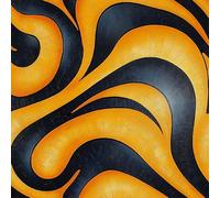 Genérico Vintage Ondulado Papel Pintado Autoadhesivo Resumen Curva 44x500 cm Papel de Pared Removible Impermeable Estilo Vinilo PVC Pegatina es Estante del cajón de la cubierta del rodillo A-37