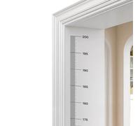Genérico Wall Mount Height Chart Ruler Sticker, Removable Kids Growth Height Measurement Ruler, 70-200CM Peel and Stick Wall Decal for Home Bedroom Door Frame Decor