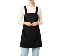 Genérico Waterproof Gardening Apron For Women Cross Straps Chef Smock