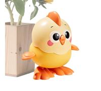 Generico Wind-Up Toys - Cute Cartoon Party Favors, Cartoon Chicken Wind-Up Flipping Toy | for Boys Girls Kindergarten Nursery Daycare Easter Play Interaction