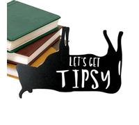 Genérico Wooden Inverted Cow Ornaments - Creative “Let’s Get Tipsys” Bar Decor Wooden Cow Figurine | Cute Christmas Tabletop Decoration and Wall Accent for Friends, Living