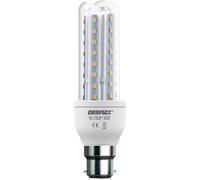 Générique Bombilla LED - Bombilla de bajo consumo - Bombilla con casquillo - Bombilla de llama - Equivalente bombilla halogena - Bombilla Deblight Led casquillo B22 3U T3 9W 6500K