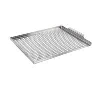 Générique Grill Topper BBQ Grill Topper de acero inoxidable para barbacoa | Accesorio para cocinar escurrir para picnic, jardín, playa, camping, cenas