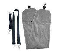 Generisch Almohada cervical plegable, soporte para el cuello, cojín de viaje con compartimento integrado para ropa | Para viajar en avión, volar, conducir, en el coche o en tren, para ir y