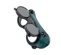 Generisch Arc Safety Glasses - Plasma Brazing Shield for Metal Workers | Adjustable Up with Protective Goggles, Lightweight Heat and Resistant Eye wear for Workshop Construction Tasks