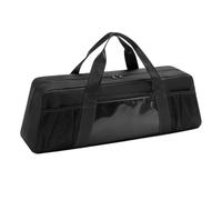 Generisch BBQ Utensil Storage, Grill Tool Organizer Case, 22 x 6.5 x 7.2 Inch Container, Ergonomic Handle Carrier, for Picnic, Camping, Outdoor Cooking, Patio Barbecue Setup
