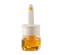 Generisch Brocha de silicona para hornear, dispensador de con pincel, pincel de con diseño de pato, botella dispensador de de 200 ml, soporte para de cocina, dispensador de