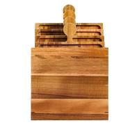 Generisch Cheese Board - Puzzle Serving Set for Entertaining Moments | Interlocking Timber Sections paired Display Concept & Modular Layout Craft Built Toward Kitchen Party Wedding Holiday Hosting