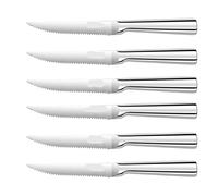 Generisch Compatible con cuchillo for carne, cubiertos, tenedor y cuchara, Home, acero inoxidable, corte de dentado, cocina, 4/6/8/uds(6pcs)