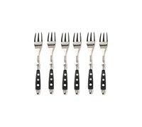 Generisch Compatible con juegos de cubiertos occidentales acero inoxidable, cuchillo for restaurante, tenedor y cuchara, mesa, comedor completo, cucharadita carne(6pcs Teafork)