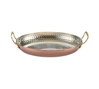 Generisch Cooking Pan, acero inoxidable Skillet with Double Handles, Uncoated Saucepan Pot for Outdoor Cooking Dining Camping Home Beginner Kitchen Cookware Gatherings 18x12.5x3 cm