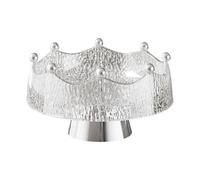 Generisch Cuenco decorativo 27,7 cm Plato de servir para la decoración de | Con 8 tenedores de diseño como frutero decorativo para servir pan, postres, aperitivos, ensaladas, pasta