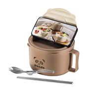 Generisch Cuenco para pasta - Gran volumen para preparar comida - Cuenco grande para platos de pasta, para almuerzo, desayuno, aperitivos, universidad, oficina, cocina, viaje, camping