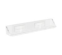 Generisch Estantes flotantes acrílicos | Soporte transparente para la pared, estante flotante transparente, para baño, tocador, cocina, dormitorio, decoración, perfume, taza, álbum de fotos