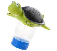 Generisch Flotador de pastillas de cloro para piscina, diseño Herpeton para tabletas de 3 pulgadas con aspecto divertido y resistente dispensador de cloro en construcción ABS