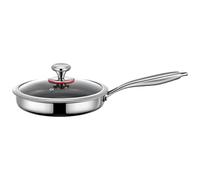Generisch Frying Pans Nonstick, Titanium Alloy with Lid, Frying Pan for Easy Cooking, Nonstick Easy to Clean Tool, Cookware Accessory for Electric Induction Stove Oven Egg Home Kitchen Restaurant Use