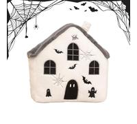 Generisch Haunted House Plush Pillow - Pantalones cortos de 13,78 pulgadas, algodón PP
