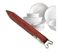 Generisch Herramientas de corte de arcilla | Moldeador hecho a mano, mango de madera | recortador de pie de cerámica - para recortar, lijar, corte cónico, cuencos, tazas, jarrones, vasos, girar