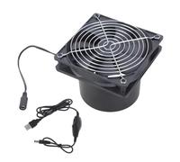 Generisch Juego de canales de filtro de extracción, regulador de velocidad | Ventilador de canal de 12 cm con regulador de velocidad para la extracción de aire en interiores, en el taller y para