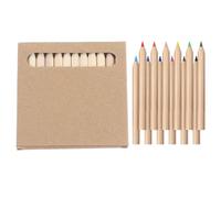 Generisch Kids Colored Pencils, Children Art Crayons, 12 Bright Shades, Craft Stationery Set, Drawing Tools Preschool, Principiantes, Pupils, Kindergarten, Classroom Use, Drawings and Writings