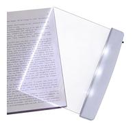 Generisch Lámpara de libro para leer, clip extraíble con iluminación lateral LED