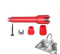 Generisch Llave de grifo ergonómico antideslizante | Llave de grifo de lavabo y fregadero para espacios estrechos para reparación de tuberías y lavabos, interiores y exteriores