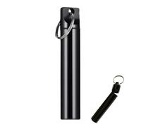 Generisch Mondadientes de viaje, portapalillos de dientes, de aleación de aluminio, contenedor de palillos de dientes - Maletín higiénico para casas, restaurantes, oficinas, Negro , Siehe