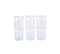 Generisch PacoJet - Juego de 6 vasos PacoJet con tapa, 139161E0000