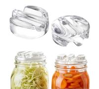 Generisch Pesos de fermentación - Clear Heavy Glass Fermenting Weights 4pcs