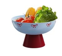 Generisch Platos para aperitivos, bandeja para frutas secas con desagüe, cesta de creativa, decoración de mesa, para cocina, salón, camping, picnic, buffet al aire libre y casa de vacaciones