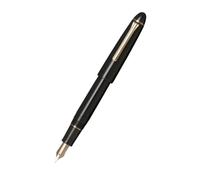 Generisch Sailor 1911 Casual L - Pluma estilográfica (plumín M, acero inoxidable dorado, incluye 2 cartuchos de tinta, fabricado en Japón)