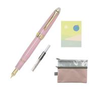 Generisch Sailor Shikiori Yozakura - Pluma estilográfica (fabricada en Japón, incluye convertidor + bonus: estuche y sobre japonés).