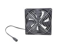 Generisch Soplador de aire en línea de 12 cm, ventilador de ventilación de 12 V, sentina marina en línea, potente ventilador de ventilación del motor, ventilador de sentina, potente tubo de escape