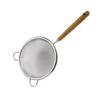 Generisch SORTER PARA COCINA, Espátula de acero inoxidable, 8,15 x 3,94 pulgadas, tamiz de malla fina, diseño resistente a la corrosión, mango cómodo, lavar, cocinar, hornear, pasta, pasta, harina