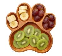 Generisch Tabla de aperitivos, utensilios de cocina resistentes al calor para aperitivos de carne, tabla de queso, bandeja para servir, para pan, vacaciones, cumpleaños, inauguración, anfitrión