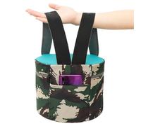 Generisch Taburete portátil | Silla con correas para el trabajo | Taburete de trabajo de jardín, para jardín, patio trasero, granja, terraza, agricultura, pesca, camping, viajes, exterior